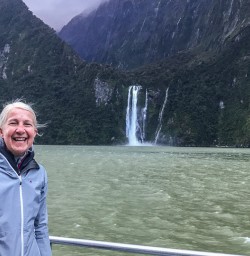 Stirling Falls, Milford Sound, Fiordland National Park Southland New Zealand