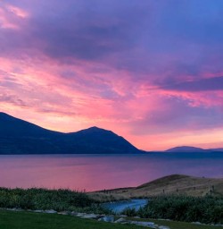 Sunrise at Lake Ohau