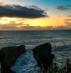 Sunset at Punakaiki