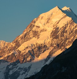 Sunset on Mount Cook