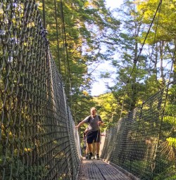 Swing bridge on Kepler Track