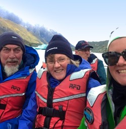 Exploring in glacier country!