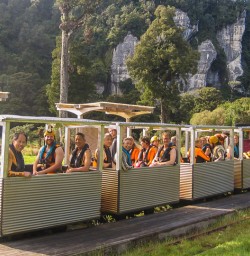 Nile River Train at West Coast, New Zealand