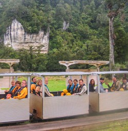 Nile River Train at West Coast, New Zealand