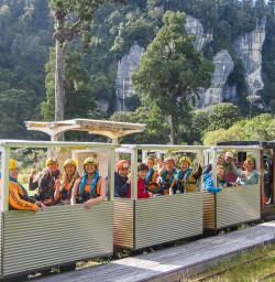 Nile River Train at West Coast, New Zealand
