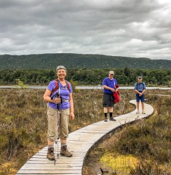 Walking the Kepler track, Fiordland New Zealand