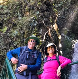 Waterfall on Routeburn track