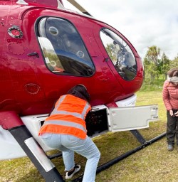 Helicopter kepler track