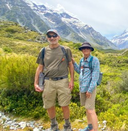 2. Guest couple on Hooker Valley Track