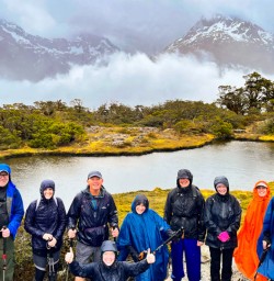 2. Whole group pic Routeburn Track