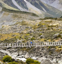 2. Hooker Valley swingbridge