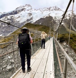 2. Hooker Valley swingbridge views