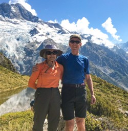 2. Happy couple on Sealy Tarns Track