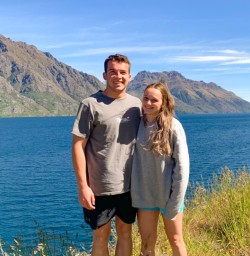 2. Young guest couple Lake Wakatipu