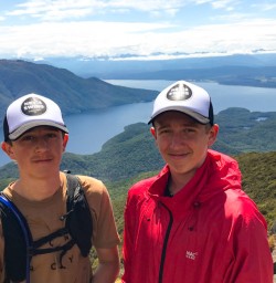 2. Brothers at Luxmore Hut