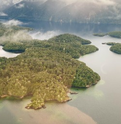 2. Flight over Te Anau to Kepler Track