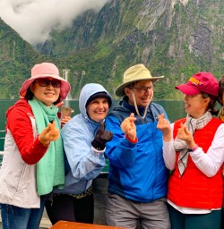 2. Group on the Milford Cruise