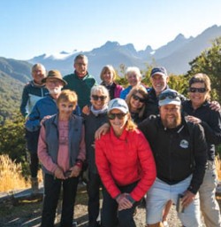 2. Group picture Milford Road lookout