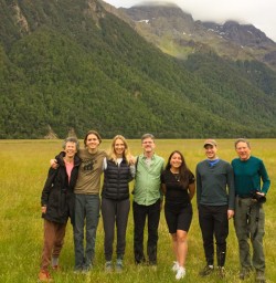 2. Group picture Te Anau