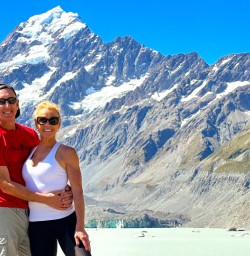 2. Guest couple Hooker Lake lookout