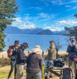 2. Guests at Lake Manapouri