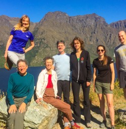 2. Guide and guests Lake Wakatipu