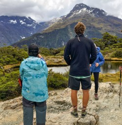 2. Guide and guests taking in view at Key Summit