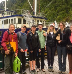 2. Guides and guests ready to board Milford cruise