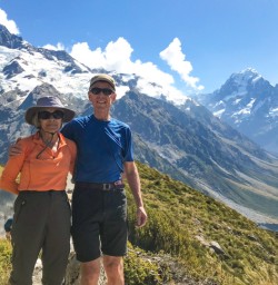 Happy couple on Sealy Tarns Track copy