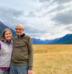 2. Happy grey haired couple Eglinton Valley