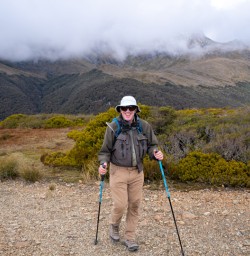 2. Happy guest Routeburn Track to Key Summit