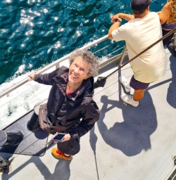 2. Happy solo guest on the Milford cruise