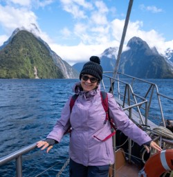 2. Milford Cruise smiling guest