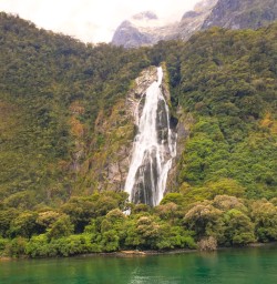 2. Milford Waterfall