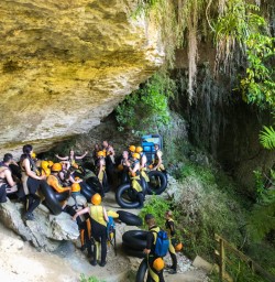 2. Punakaiki Caving and tubing