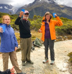 2. Routeburn Track guide and guests