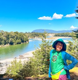 2. Solo guest Kepler Track river views