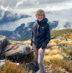 2. Solo guest at heli drop off Kepler Track