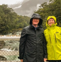 2. Two guests Routeburn views
