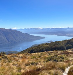 2. Views from Luxmore Hut on the Kepler Track