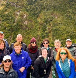 2. Whole group Milford Sound