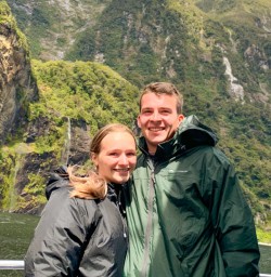 2. Young guest couple Milford Sound