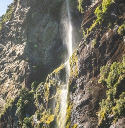 2.2 Waterfall at Milford Sound