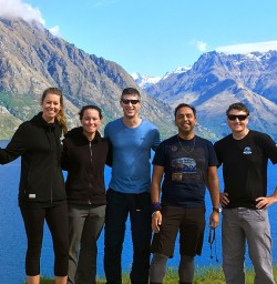 Group at Lake Wakatipu