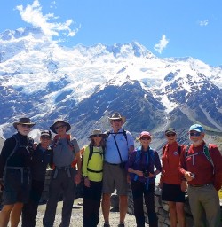 Group at Aoraki Mount Cook National Park