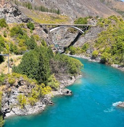 Arrowtown town river 