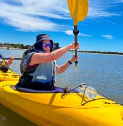 Kayaking tours in Okarito Lagoon
