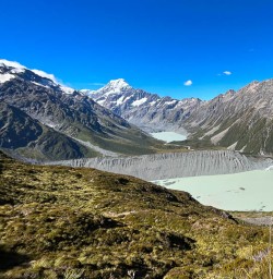 Mount Cook National Park walking and hiking adventure tours 