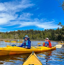 Okarito Lagoon kayaking and adventure tours 