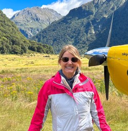 Scenic flight into Siberia Valley